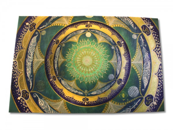 Teppich Harmonie im Ganzen® "Kraft der Worte." verfügbare Größen 70x50cm ; 140x90cm