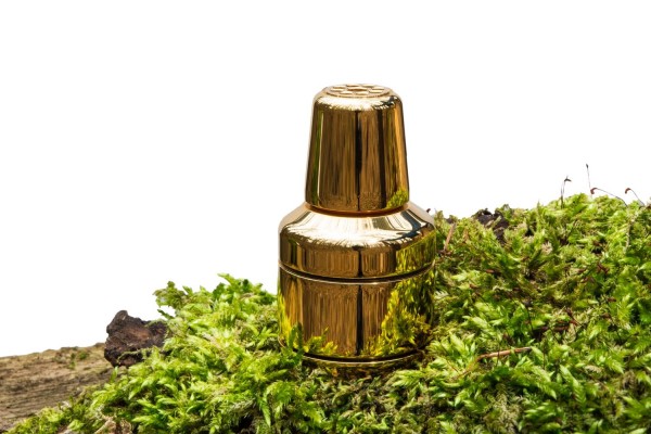 KRISTALLWIRBEL®-KAMMER WASSERVERWIRBLER LIFESOURCE "TRINITY" | BRONZE-GOLD | BASIS-EINHEIT