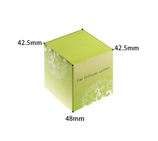 Blume des Leben Auto Diffuser 30mm Edelstahl für Aromatherapie mit 10 Pads + Young Living Öl 0,25ml