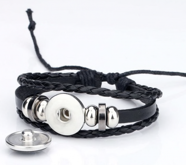 Leder Armband Sternzeichen - leuchtet im dunkeln - 12 Sternzeichen verfügbar