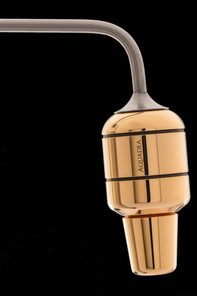 KRISTALLWIRBEL®-KAMMER WASSERVERWIRBLER LIFESOURCE "TRINITY" | BRONZE-GOLD | BASIS-EINHEIT