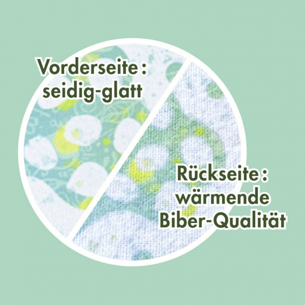 Bio Bettwäsche GREEN DREAM (Spirit of OM) Winter & Sommer geeignet